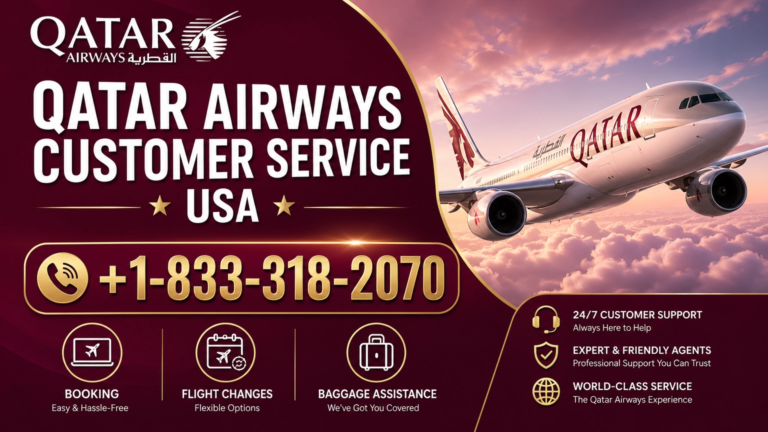 Qatar Airways Refund & Cancellation Process Customer Service  Official 24-7 Support Guide