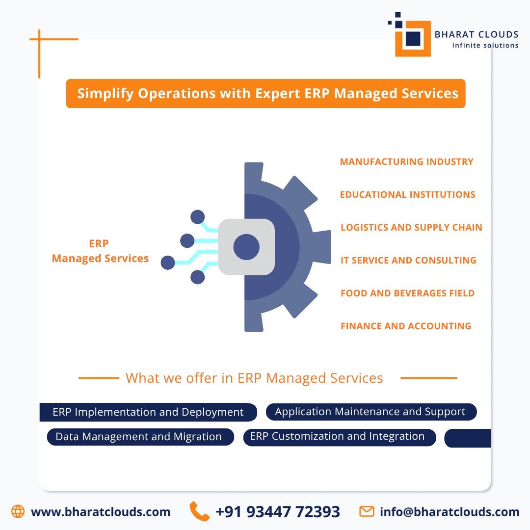 Smart ERP Managed Services for Seamless Operations